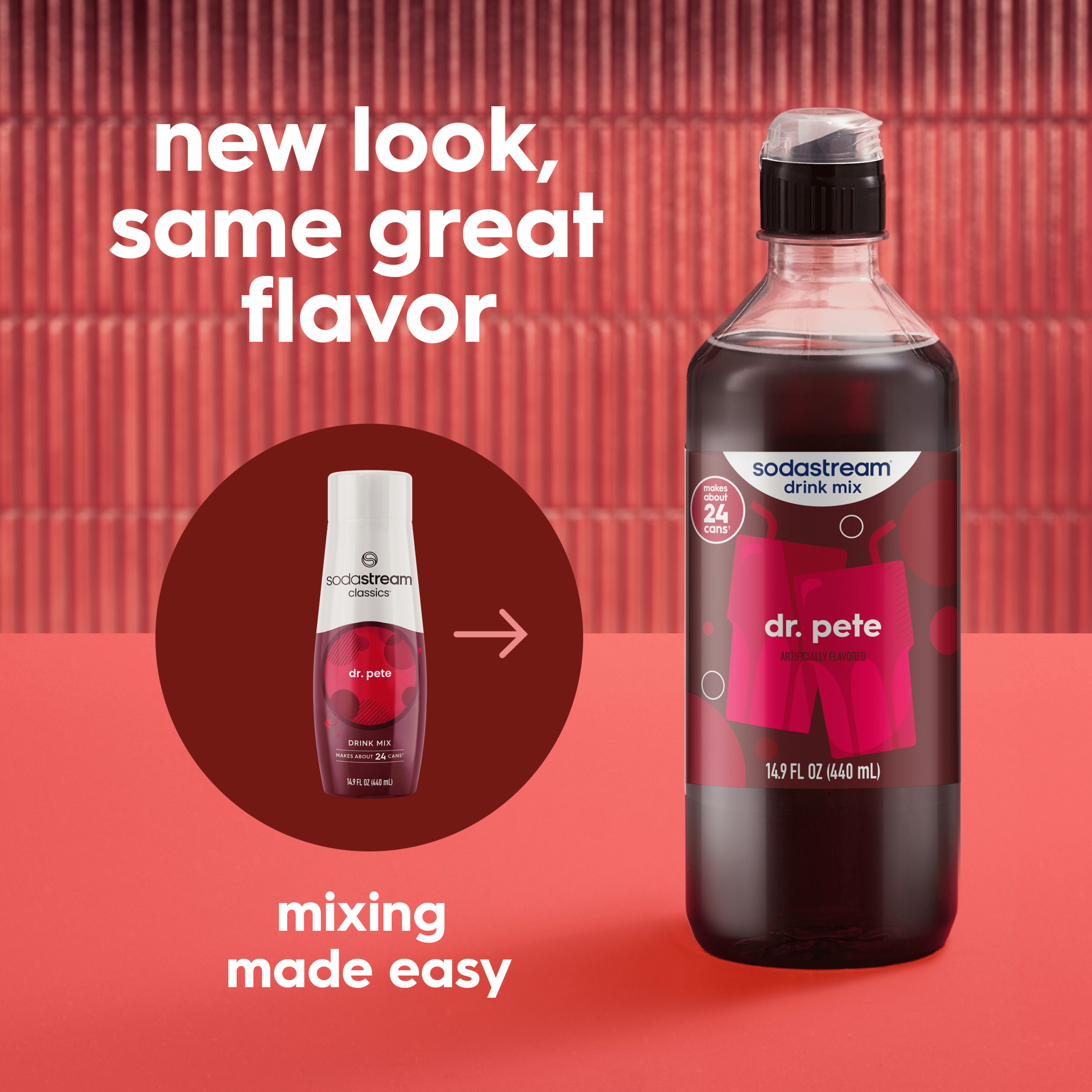Sodastream Classics? Dr. Pete Drink Mix 4 Pack 440ml - Image 5