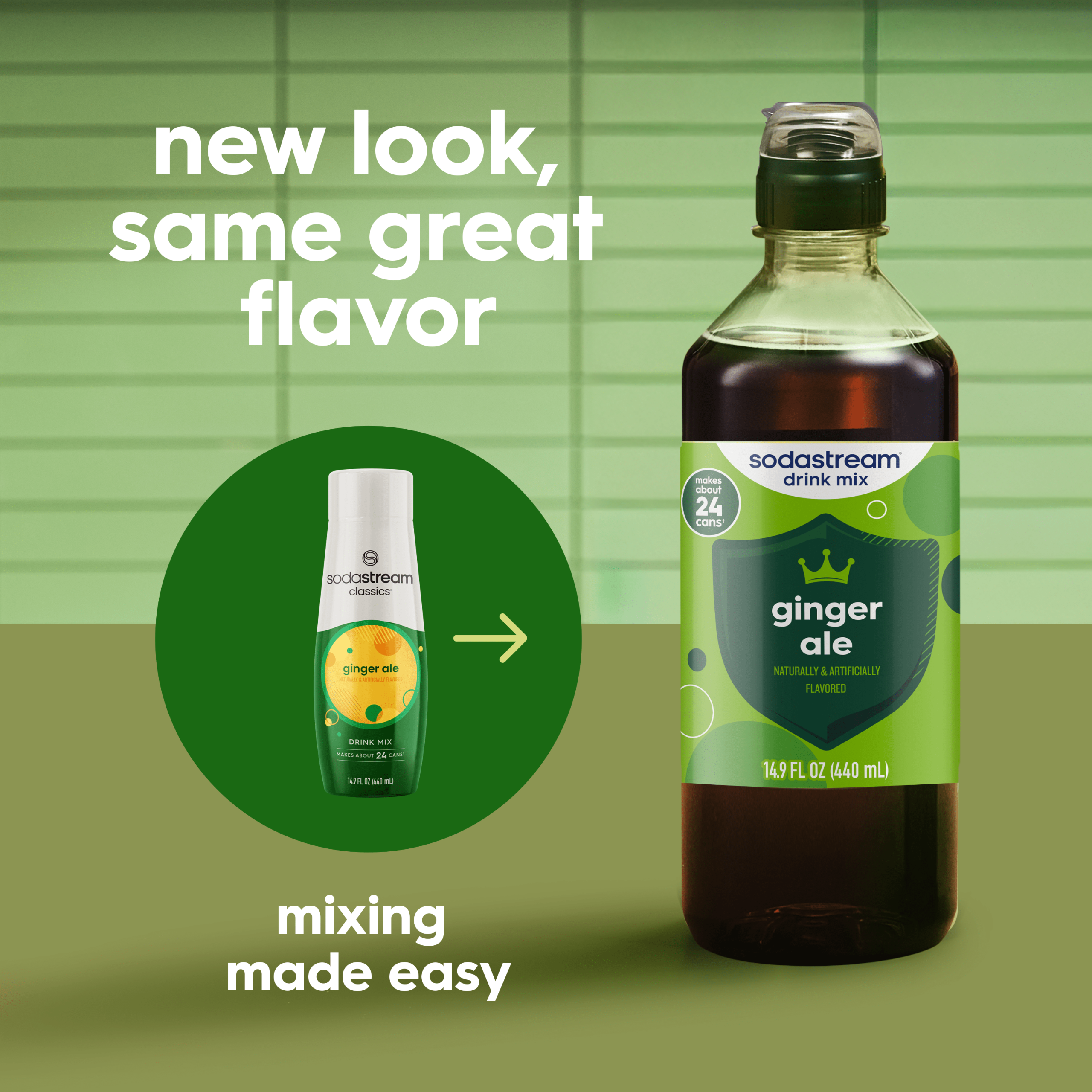 Sodastream Classics? Ginger Ale Drink Mix 440ml - Image 4