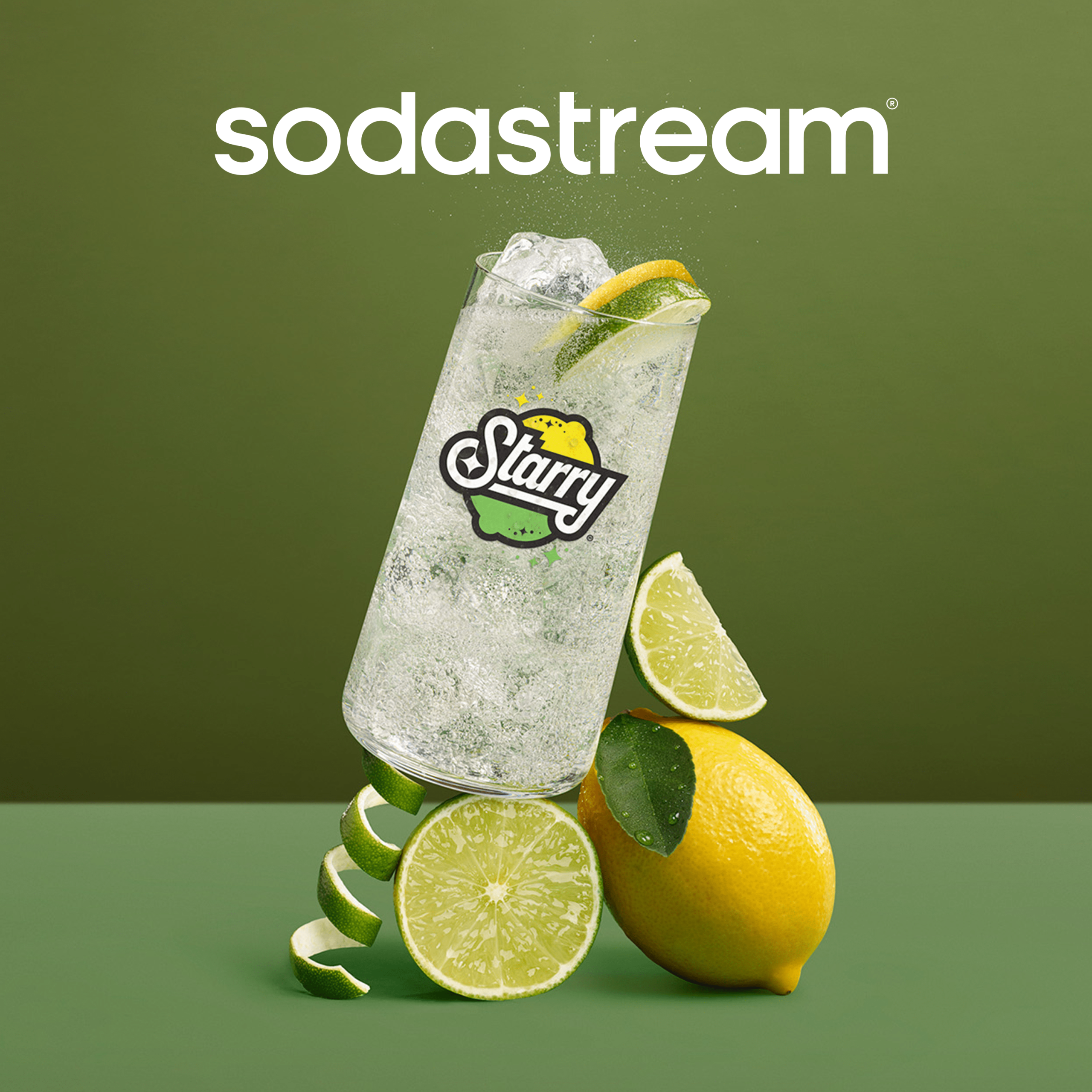 Sodastream STARRY? Lemon Lime Drink Mix 4 Pack 440ml - Image 7
